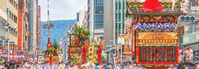 祇園祭の様子